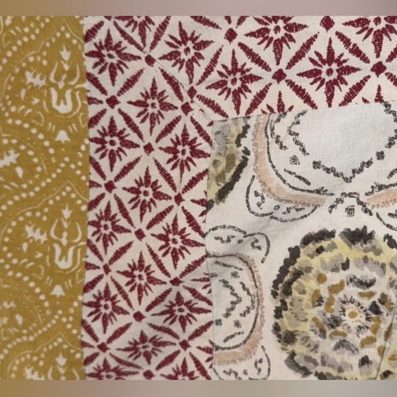 Anthropology Meguro Boho Cotton Slub dorm Twin Duvet cover sold out @ $370 - Picture 11 of 15